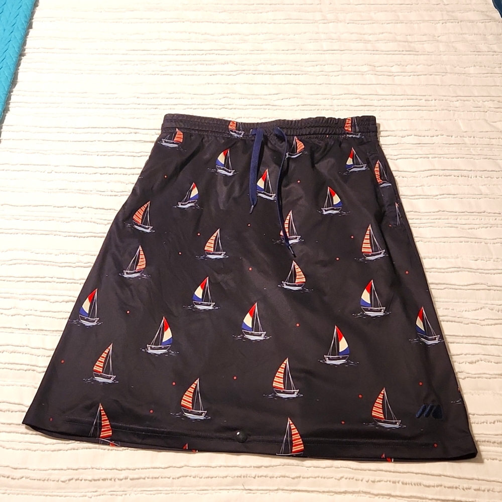 Nautical Print Women's Skirt